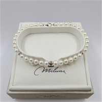 Bracciale Miluna Donna BRACC. PERLE BOULE E FANTASIA in Perle Perla PBR3370 - PBR3370